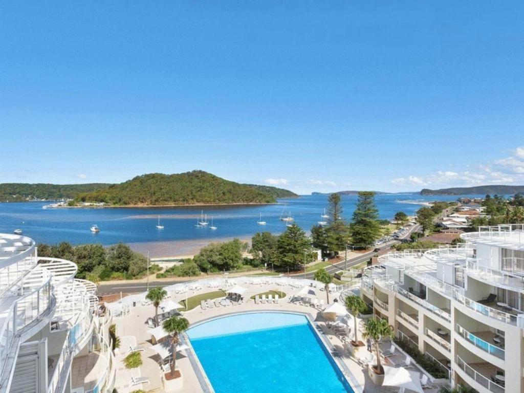 Ocean Panorama - 1 Bedroom Oceanview Apt Ettalong Beach Esterno foto